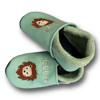 Lauflernschuhe Löwe mint